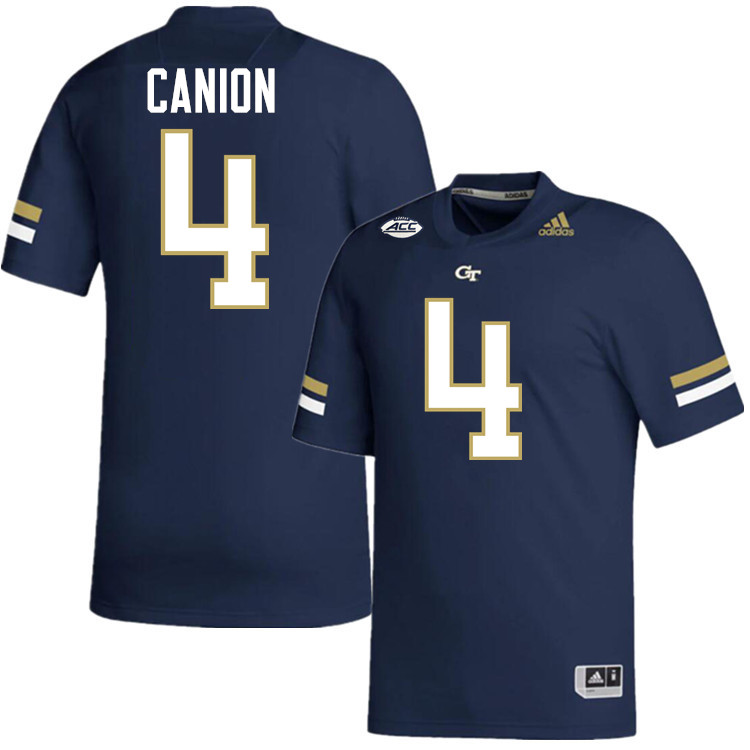 Isiah Canion Georgia Tech Jerseys,Georgia Tech Yellow Jackets College Football Uniforms-Navy Isiah Canion Georgia Tech Jerseys,Georgia Tech Yellow Jackets College Football Uniforms-Navy